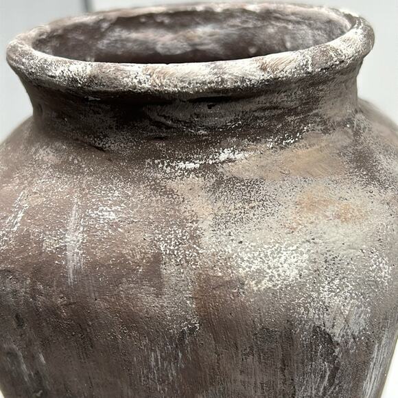 Hand Painted Faux Stone Vase - Picture 9 of 12